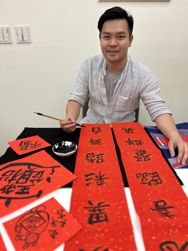 英国在台办事处政治处处长文志康 (Leon Man) 。（取自「British Office Taipei 英国在台办事处」脸书）