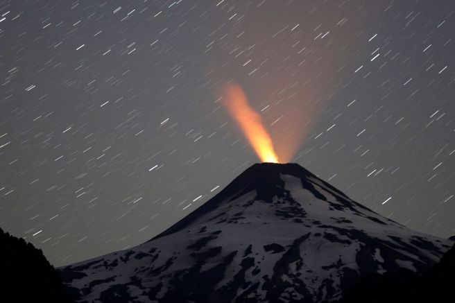 图为维拉里卡火山（Villarrica volcano）。（图／路透社）