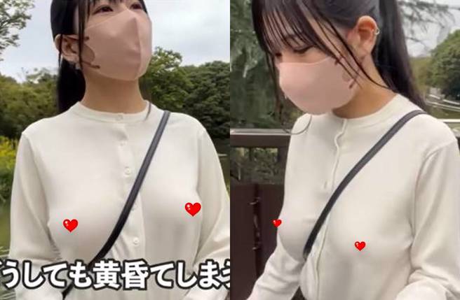 结依在代代木公园散步影片，吸引329万人次观看。(图／取自「ゆい散歩」YouTube)