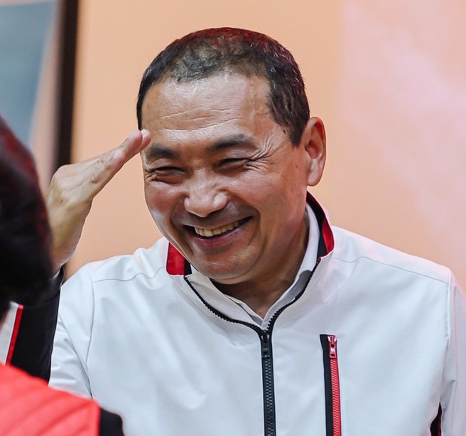 吴子嘉表示，国民党的总统提名若採全民调初选，侯友宜(图)会面临参加与不参加两难的选择。（中时资料照／郭吉铨摄）