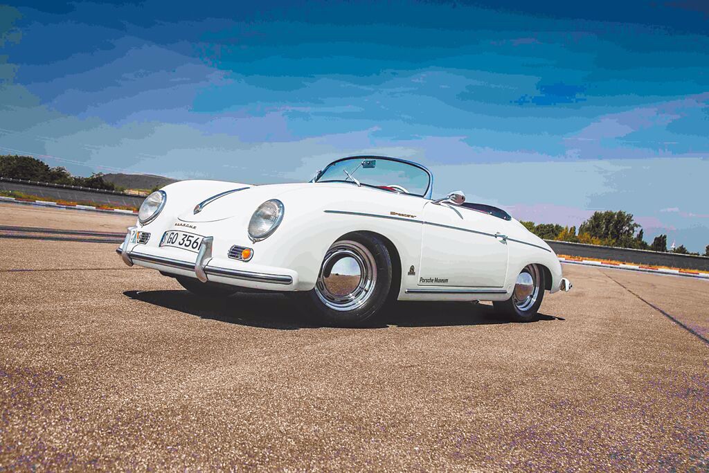 電影《驚天動地60秒》中出現的Porsche 356 1500 Speedster。（保時捷提供）