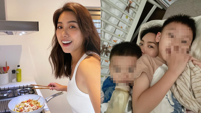 林可彤昨日晒出10天春假陪伴孩子的方法。（图／FB@林可彤）