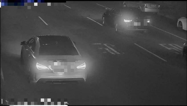 警方經比對確認車號後，將依道路交通管理處罰條例第43條危險駕駛舉發。(警方提供)