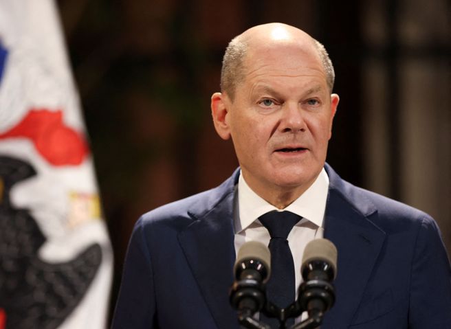 德国总理萧兹（Olaf Scholz）。（图／路透社）