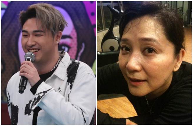 鹿希派（左图）分享求学时曾跟傅娟借钱救急的经验。（中天综合台提供、摘自傅娟脸书）