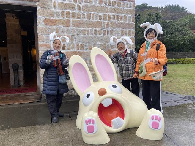 新北市辖内的「五馆一园」博物馆在初二至初六推出「兔儿TOUR新北博」文化走春活动，5天来吸引逾20万参观人潮。（文化局提供）