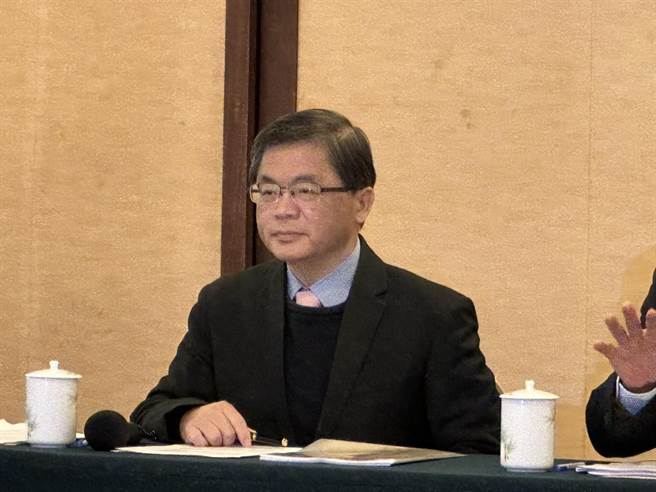 行政院秘书长李孟谚。（黄婉婷摄）