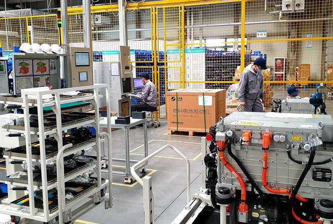 陆1月份PMI50.1％重回扩张区间，制造业景气水平明显回升。（蓝孝威摄）