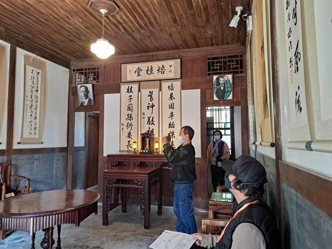 嘉义县定古蹟，新港乡「培桂堂─林开泰诊疗所旧宅」过年期间吸引不少民眾前往参观，访客日可达到800多人。（培桂堂提供∕吕妍庭嘉义传真）