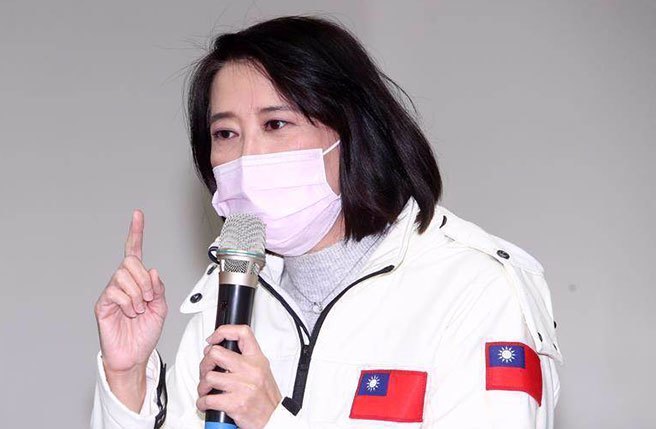 国民党立委王鸿薇指出，「数发部编了达200多亿预算，现在最具代表性的政绩，却是建立府版外送平台上，拿来点麵线给全民看，未来资安院，会不会又一样这么瞎？」图为国民党立委王鸿薇。(资料照片)