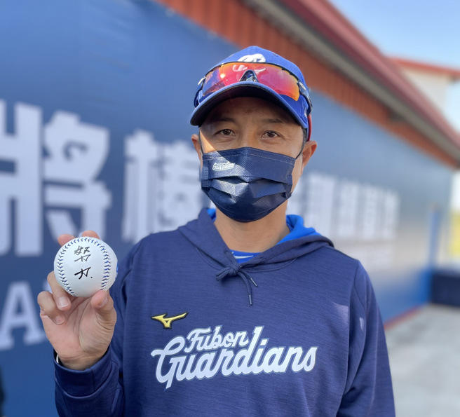 富邦悍將總教練丘昌榮。（毛琬婷攝）