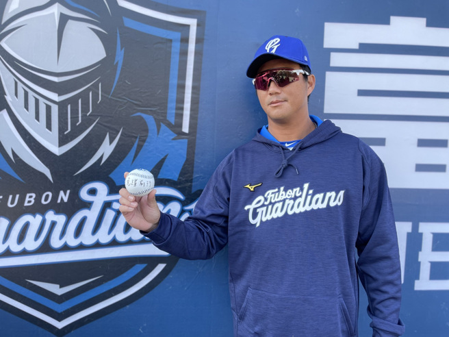 富邦悍将高国辉。（毛琬婷摄）