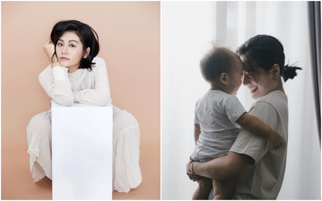 艺人小蛮与老公邵翔育有一子「至尊宝」，夫妻俩相当疼爱他。(图/小蛮 IG)