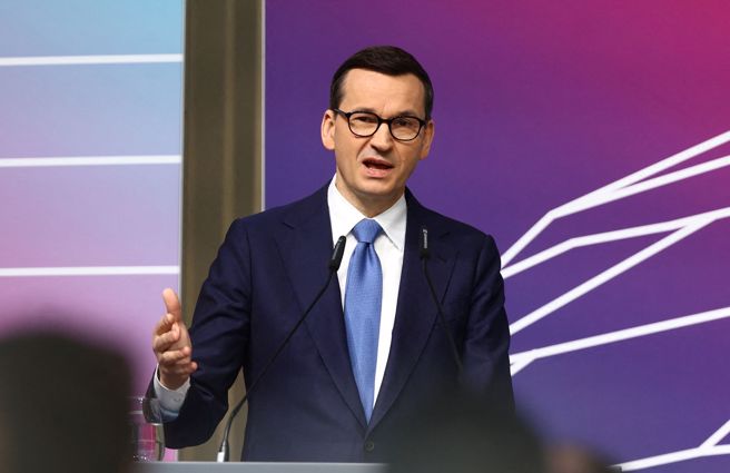 波兰总理莫拉维茨奇（Mateusz Morawiecki）。（图／路透社）