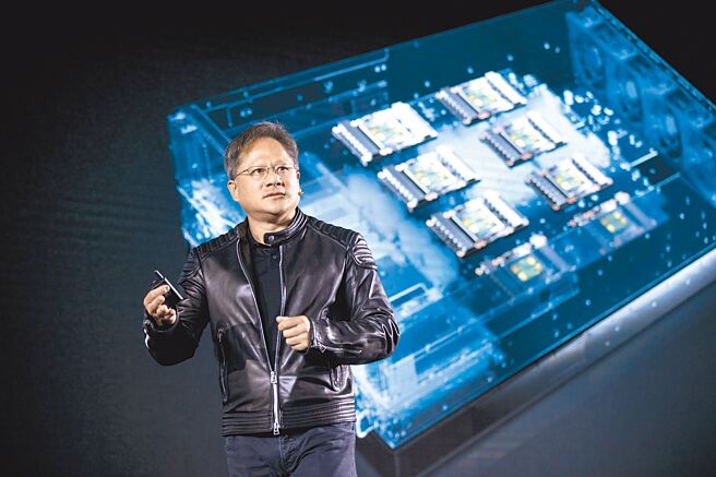 中物院虽然在1997年被列入美国出口黑名单，但2020年以来仍设法获得英特尔和辉达等美国公司的半导体产品。图为绘图晶片大厂辉达执行长黄仁勋。（本报资料照片）