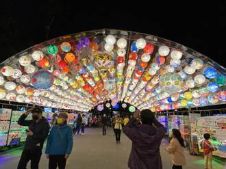 永和燈會今登場 仁愛公園展出近3000盞彩繪燈籠