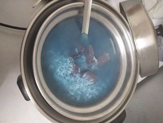 她煮出「藍色孟婆粥」全場驚呆 內行人揭變色食材