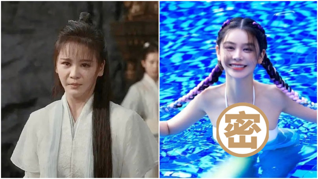 邱意浓曾遭酸「整容脸」更被封为「最丑周芷若」。（图／截图自微博、邱意浓微博）