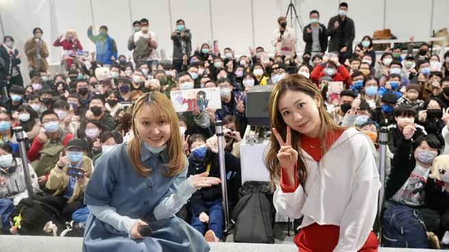 木棉花今年在动漫节上不仅举行《Lycoris Recoil莉可丽丝》声优见面会，门票被秒杀之余，就连福袋也率先完售。（木棉花提供）