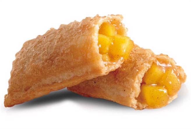 图为麦当劳经典产品「苹果派」。(翻摄自麦当劳官网)
