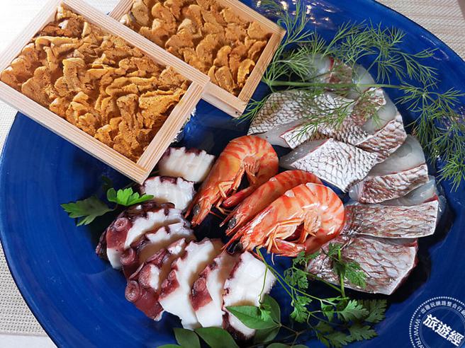 淡路岛海鲜相当美味(摄影：洪书瑱)

