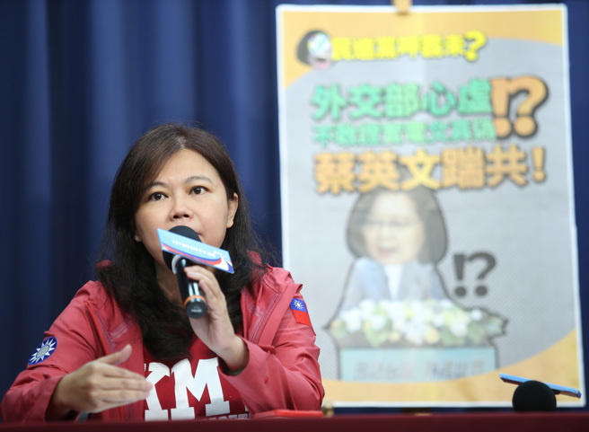 国民党台北市议员游淑慧表态争取2024年港湖立委选举党内初选。(资料照,陈怡诚摄)