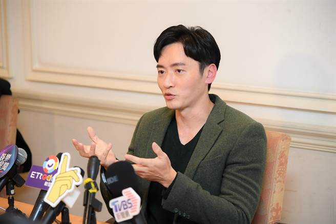 马俊麟受访侃侃而谈。（三立提供）