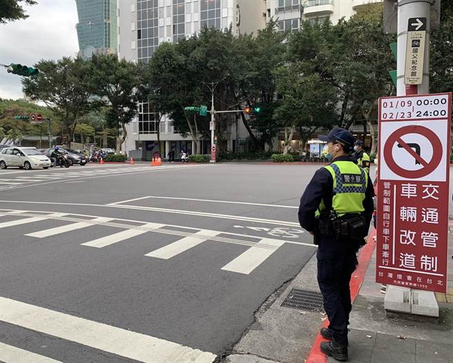 台湾灯会期间，警方将加强附近交通疏导。（翻摄照片／林郁平台北传真）
