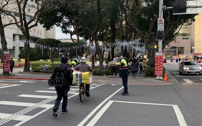 台湾灯会期间，警方将加强附近交通疏导。（翻摄照片／林郁平台北传真）