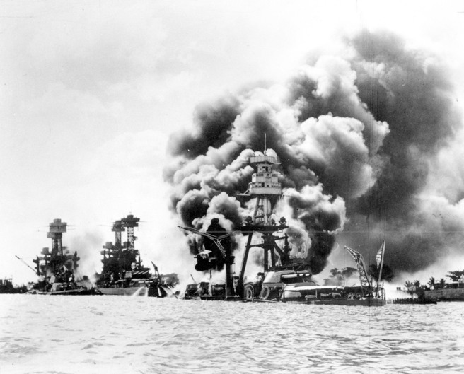 日軍偷襲珍珠港時，日本外交官還在美國進行談判，這意味著恢復外交互動雖然能緩和形勢，但不見得能扭轉兩國關係惡化的走向。（圖／美聯社）