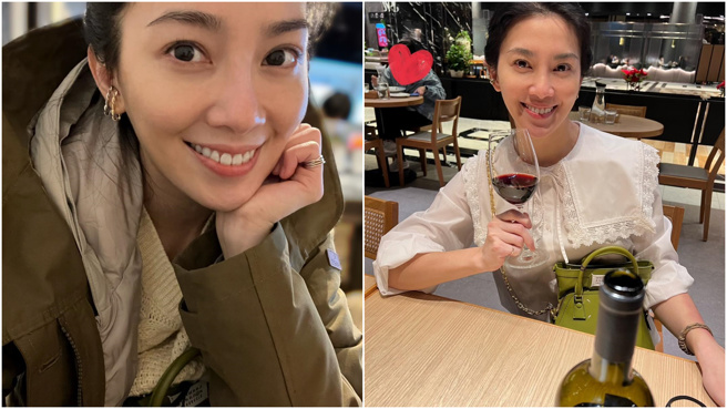 许蓝芳在脸书上有感而发写下「失恋是走向幸福的开始」。(图／翻摄自许蓝芳脸书)