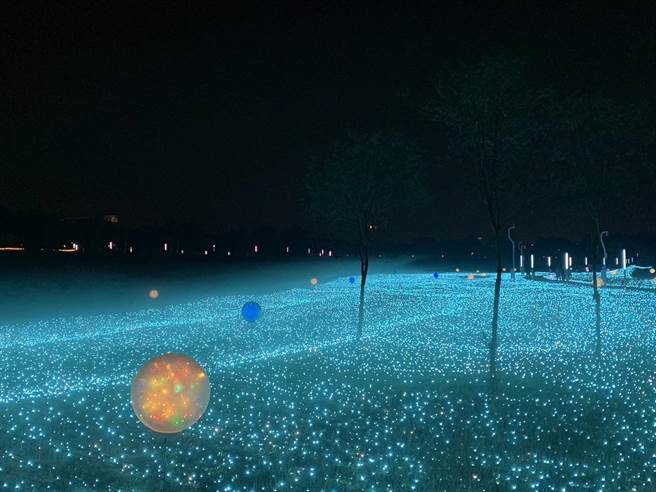 2023中台湾元宵灯会「幸福台中」将于这周末开幕，展区灯光璀璨、造景风格温馨多元，是佳偶良人留下永恒记忆的最佳场域。(台中市政府提供)