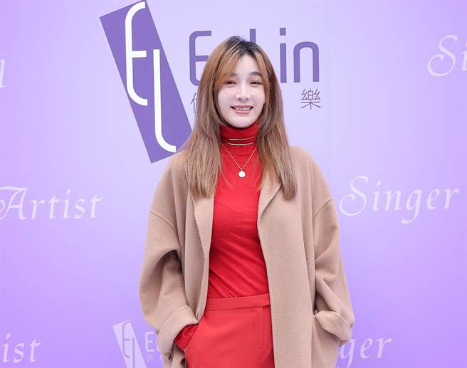 蔡淑臻出席伊林娱乐新春开工团拜。（陈俊吉摄）