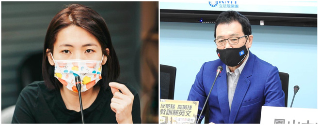 国民党台北市议员徐巧芯（左）、国民党立委费鸿泰（右）。（合成图／本报资料照片）