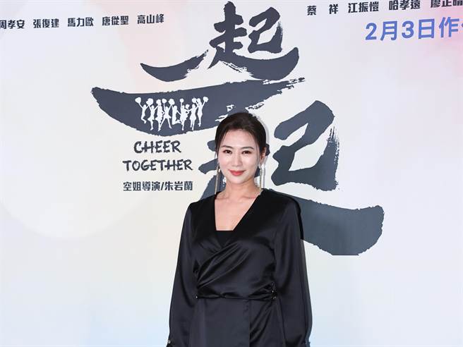 许久未见的演员连静雯，今出席新片首映会。（罗永铭摄）