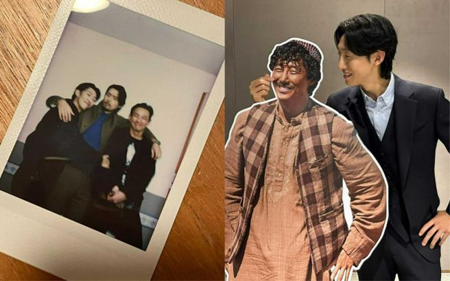 能与黄晸玟、玄彬两大巨星合，姜基荣至今仍不敢相信。（图／翻摄姜基荣IG）