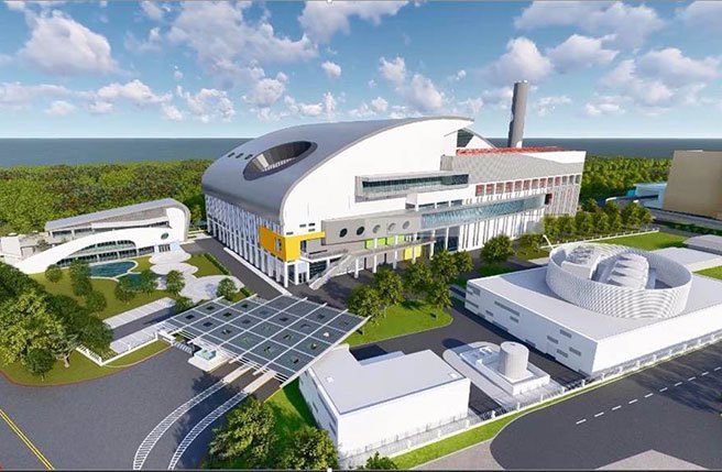 城西焚化厂更新炉示意图。(环保局提供／曹婷婷台南传真)