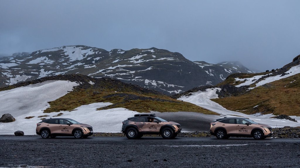  世界首創！Nissan Ariya即將展開史詩級從北極到南極的純電極地探險  (圖/CarStuff)