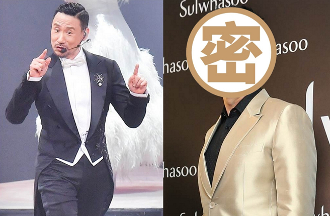 张学友为锺镇涛开金口唱歌祝贺。（图／取自中时资料库）