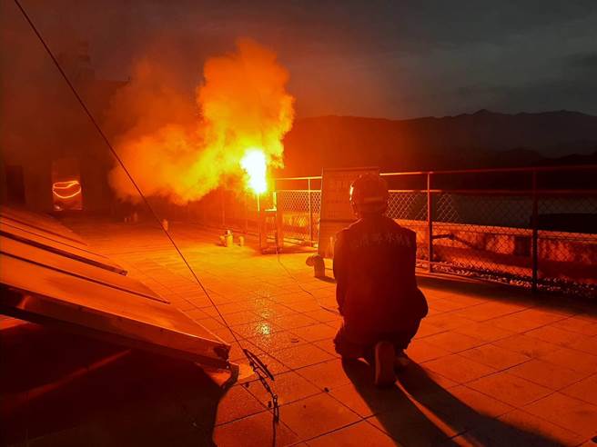 南水局4日晚间6时在南部启动人工增雨作业。（南水局提供／程炳璋台南传真）