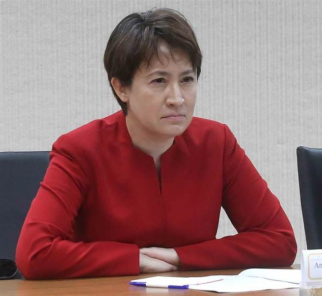 国民党智库执行长柯志恩表示，「萧美琴这次回来述职，要清楚的交代到底实质上，美国对台湾所做的利益是什么？」图为驻美代表萧美琴。（本报资料照）