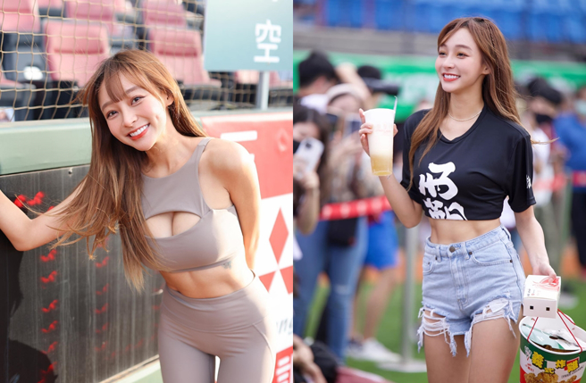 啦啦队女神林襄。（图／摘自林襄IG）