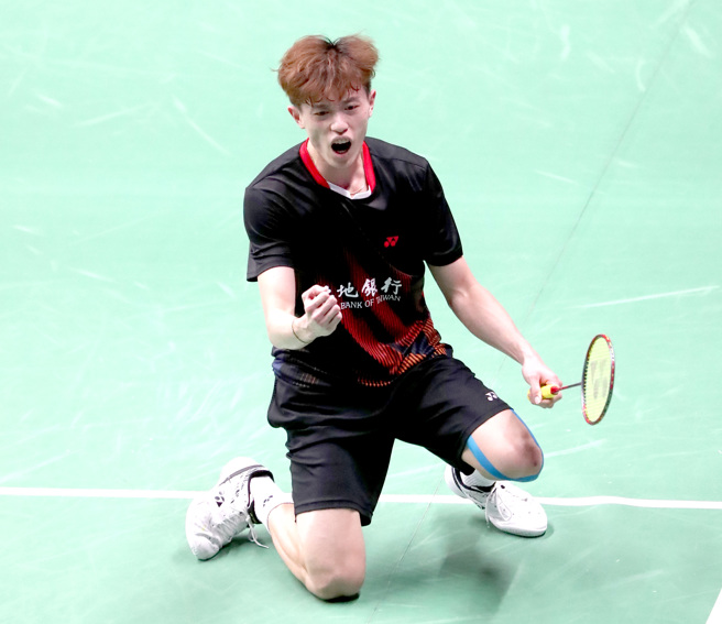 林俊易的美技被放上BWF推特。（资料照／郑任南摄）