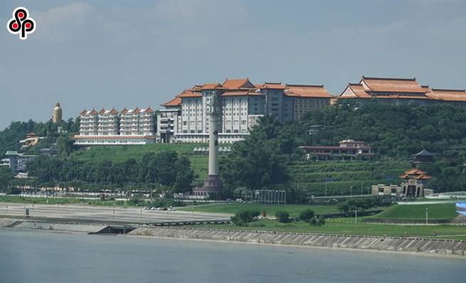 高雄大树区佛光山。（黄子明摄）