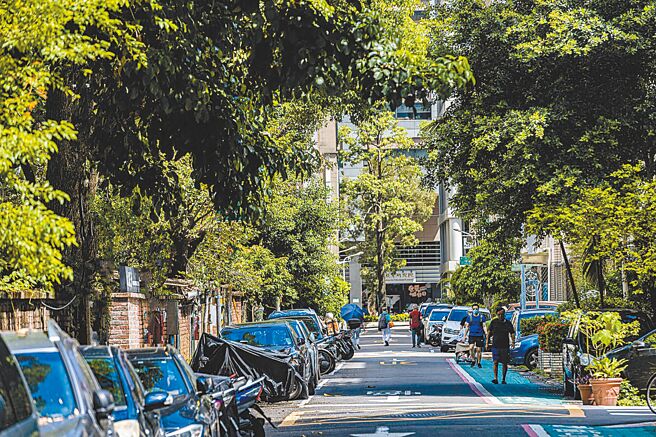 温州街巷弄住宅不少有庭有院，绿意盎然，环境优雅。（业者提供）