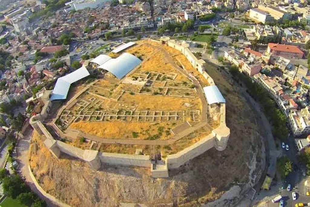 加济安泰普城堡建在土丘之上，视野良好。(图/土耳其观光局)(photo:ChinaTimes)