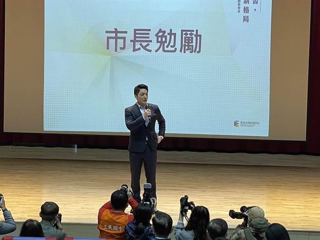 台北市長蔣萬安6日出席公私立中等學校校長會議。（蔡佩珈攝）