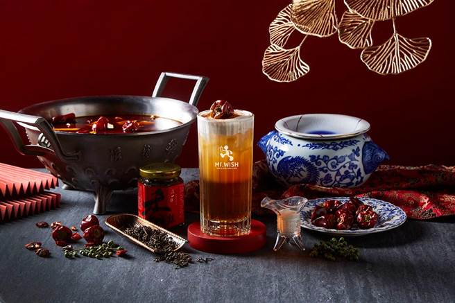 Mr.Wish「辣辣柠檬绿」酸甜带麻辣感，65元。（Mr.Wish提供）