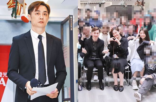 宋逸民主理的艺起发光教会近日晒出元宵节聚会照片。（图／中时资料照、艺起发光facebook）