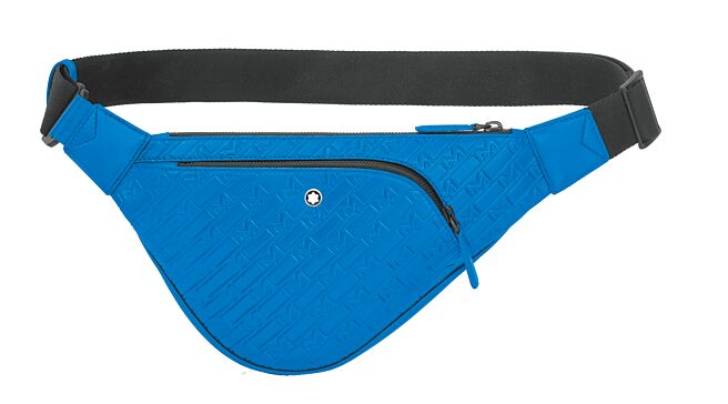 万宝龙M_Gram 4810系列胸背包，2万9300元。（Montblanc提供）